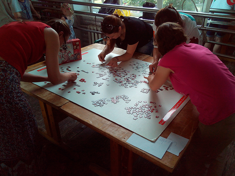 6 открытый чампионат по сборке пазлов