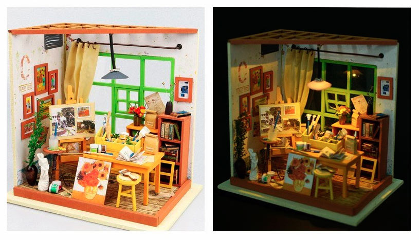 Обзор румбоксов Diy House Подстветка