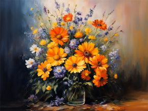 Пазл деревянный Алма 300 деталей Цветы и натюрморты. №1