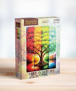 Пазл Magnolia 1000 деталей: Дерево осенью