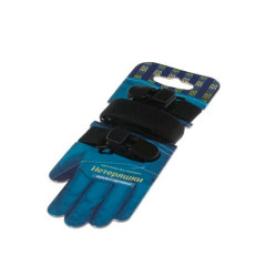 Детские нетеряшки (рост 0,8-1,4 м.) с пластиковой клипсой (черные) (резинка для варежек)