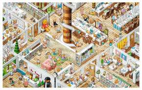 Пазл Pintoo 4000 деталей: SMART. Офис