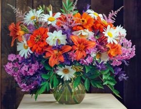 Пазл Step puzzle 1000 деталей: Букет с ромашками