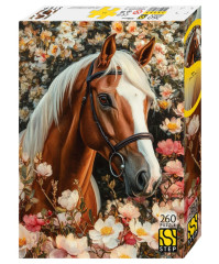 Пазл Step puzzle 260 деталей: Конь