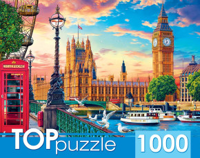 Пазл TOP Puzzle 1000 деталей: Великобритания. Лондон