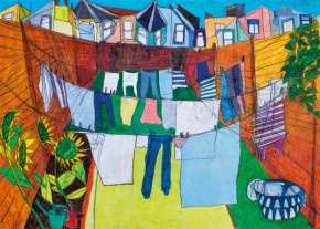 Пазл Heye 1000 деталей: Повседневная жизнь. Во дворе