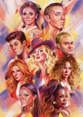 Пазл Art Puzzle 2000 деталей: Звёзды мировой музыки