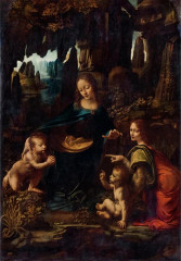 Пазл Clementoni 1000 деталей: Леонардо. Мадонна в скалах