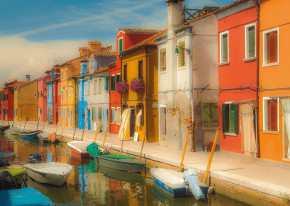 Пазл Schmidt 1000 деталей: Яркие домики Мурано