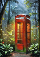 Пазл Cherry Pazzi 1000 деталей: Звонок из джунглей