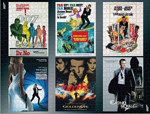 Пазл Winning Moves 1000 деталей: James Bond 007 / Джеймс Бонд Актёрский дебют