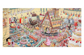 Пазл Pintoo 800 деталей: Синдзи Ямамото. Сладкий мир