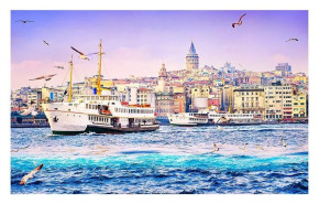 Пазл Pintoo 1000 деталей: Бухта Золотой Рог