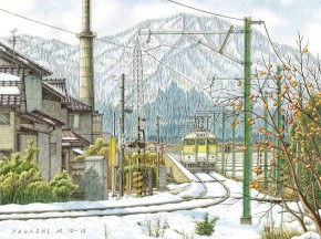 Пазл Pintoo 1200 деталей: Тадаси Мацумото. Тропа хурмы