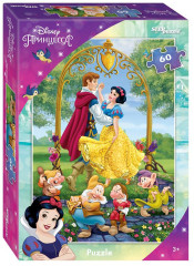 Пазл Step puzzle 60 деталей: Белоснежка - 3 (Disney)