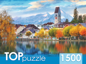 Пазл TOP Puzzle 1500 деталей: Город в горах