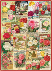 Пазл Eurographics 1000 деталей: Старинные обложки с розами (УЦЕНКА)