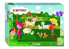 Пазл Step puzzle 60 деталей: Кукутики