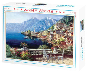 Пазл Royaumann 1000 деталей: Город у моря