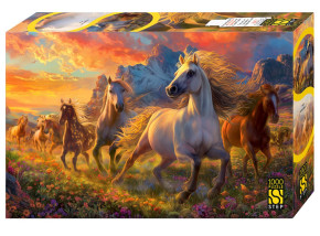 Пазл Step puzzle 1000 деталей: Табун