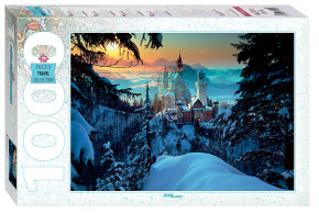 Пазл Step puzzle 1000 деталей: Бавария. Замок Нойшванштайн