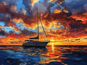 Пазл Алма деревянный 500 деталей. Корабли и море. Морское путешествие