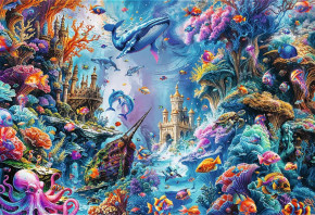 Пазл Trefl 1500 деталей: Подводный мир