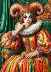 Пазл Cherry Pazzi 1000 деталей: Арлекин