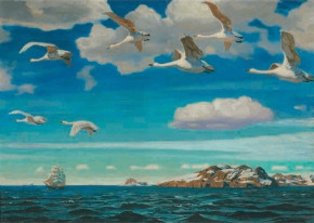 Пазл Стелла 1000 деталей: В голубом просторе