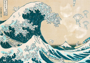 Пазл Trefl 500 деталей: Великая кошачья волна