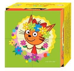 Кубики для малышей Step Puzzle: Три кота. Друзья