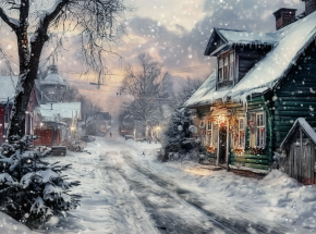 Пазл Алма мини 150 деталей. Зимний вечер