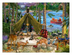 Пазл Pintoo 1200 деталей: Бигелоу. Друзья