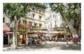 Пазл Pintoo 1000 деталей: Кафе 50-х годов