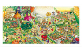 Пазл Pintoo 800 деталей: Синдзи Ямамото. Царство растений