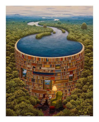 Пазл Pintoo 500 деталей: Я. Йерка. Библиотека