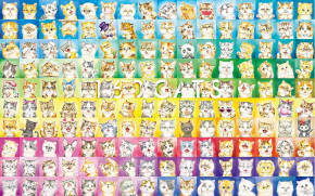 Пазл Pintoo 4000 деталей: Кайоми. 160 кошек