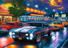 Пазл Trefl 1000 деталей: Время чая. Ночная поездка