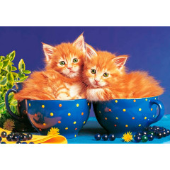 Пазл 500 деталей Castorland: Котята