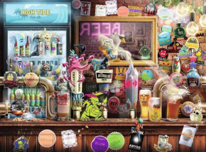 Пазл Ravensburger 1500 деталей: Изобилие крафтового пива