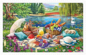 Пазл Pintoo 1000 деталей: Пикник с котятами