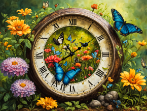 Пазл деревянный Алма 500 деталей Странное время. Время цветения