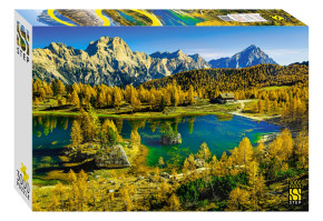 Пазл Step puzzle 3000 деталей: Озеро Федера. Италия