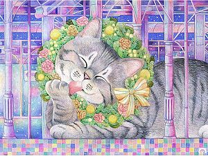Пазл Pintoo 1200 деталей: Cotton Lion. Cat Station