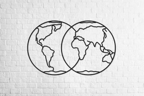 Деревянный конструктор EWA: Полушария Земли