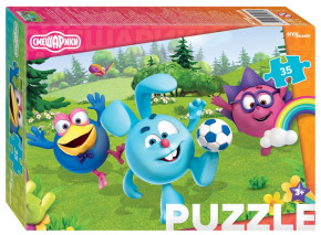 Пазл Step puzzle 35 деталей: Смешарики