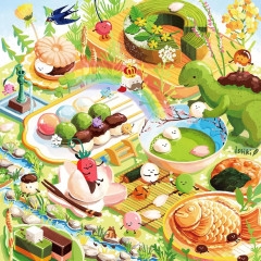 Пазл Pintoo 900 деталей: Иссики Тоаки. Любование цветами