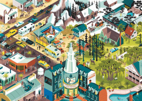 Пазл Heye 1000 деталей: Фильмы Тарантино