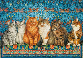Пазл Castorland 500 деталей: Кошачьи аристократы