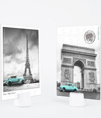 Пазл двусторонний Pintoo 48 деталей: Отпуск в Париже